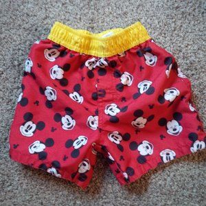 Disney Mickey Mouse Swim shorts pre-owned
